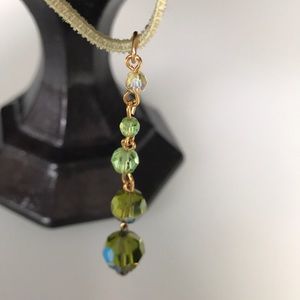 Swarovski Green Necklace